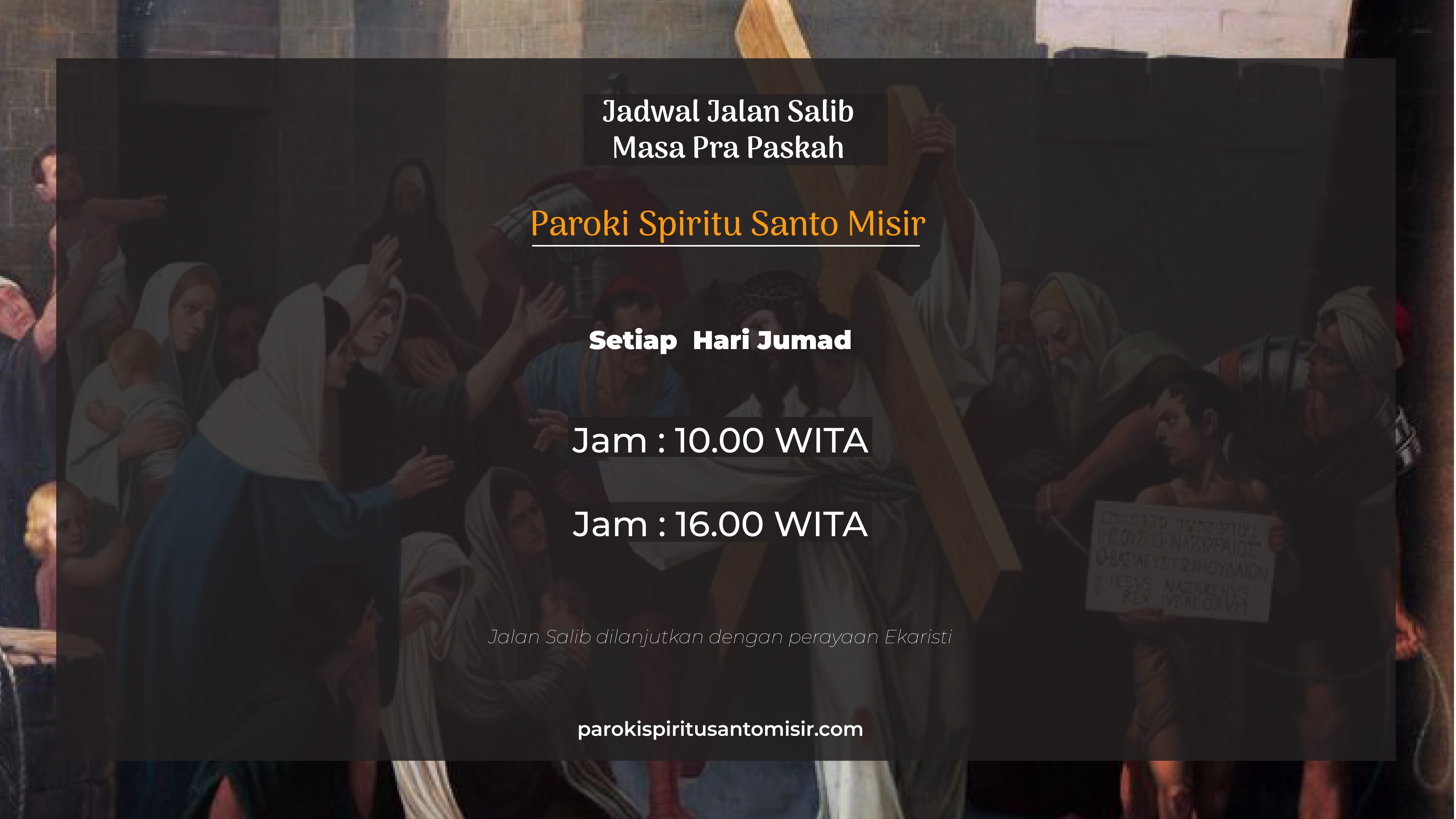 Jadwal Jalan Salib